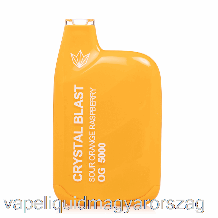 Crystal Blast Og5000 Eldobható Savanyú Narancssárga Málna Vape Folyadék